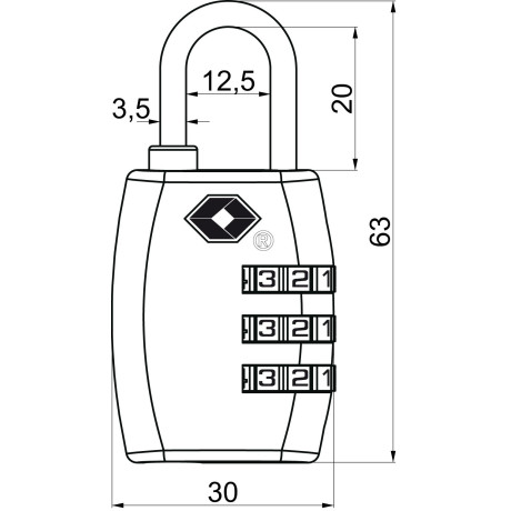 RV.TSA.335.C cestovný zámok