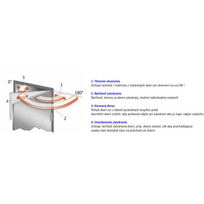 TS4000 zatvárač s ramienkom strieborný TS4000 zatvárač s ramienkom strieborný