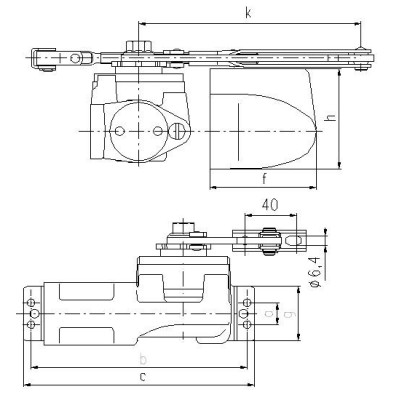 K 214/12 zatvárač BRANO