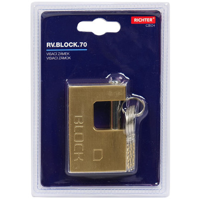RV.BLOCK.70 visiaci zámok RV.BLOCK.70 visiaci zámok