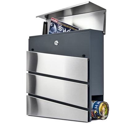 VEVE poštová schránka antracit VEVE poštová schránka antracit