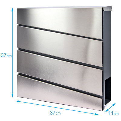 VEVE poštová schránka antracit VEVE poštová schránka antracit