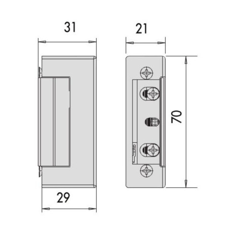 CISA 15100-00-0 elektrozámok