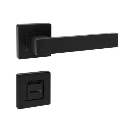 K01 WC kľučka na dvere čierna