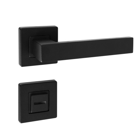 K01 WC kľučka na dvere čierna