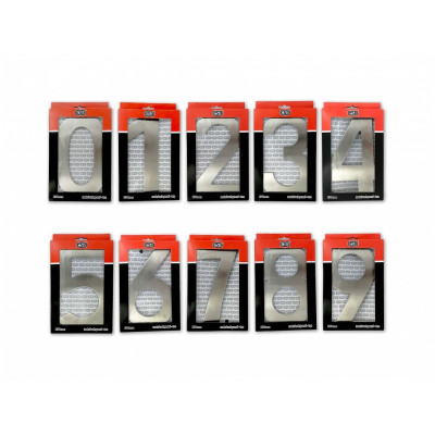 Číslica "6" fasádna 200mm NEREZ S Číslica "6" fasádna 200mm NEREZ S