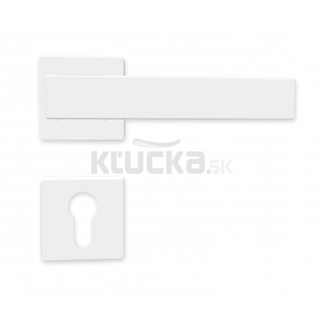 K01 BB kľučka na dvere biela
