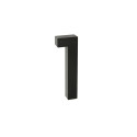 Číslo " 1 " 3D čierne 100mm