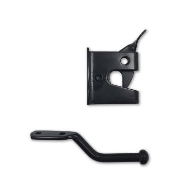 Bránková záskočka 50x52mm Čierny lak Bránková záskočka 50x52mm Čierny lak