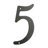 Čísla 105mm čierne